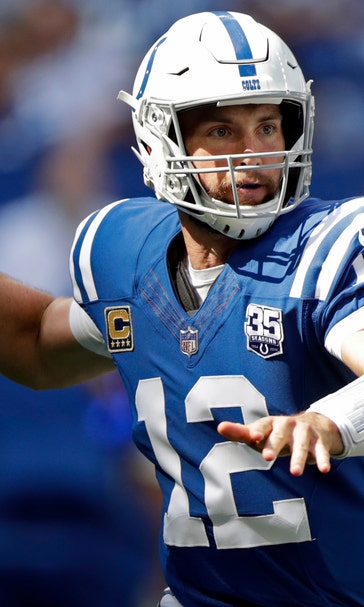 Heading into second half of the schedule, Colts' Luck looks like a prime Comeback Player of the Year candidate